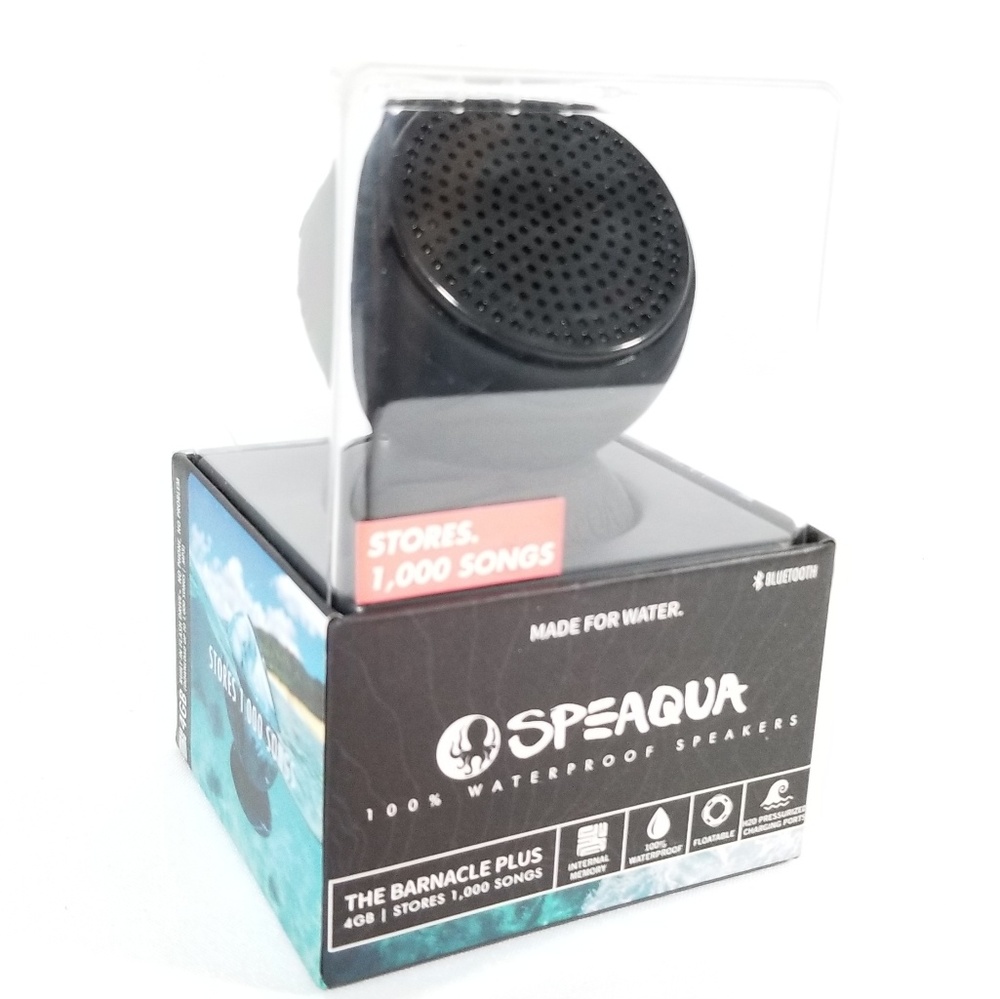 1000 Songs Waterproof Speaker "The Barnacle Plus - Picture 2 of 6